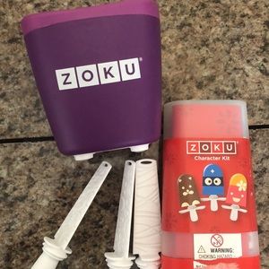 Zoku popsicle mold w/ character kit